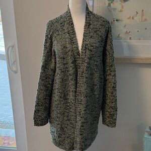 J. Jill Olive Textured Cardigan Size XL